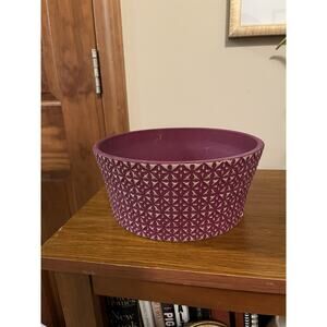 Deep pink Circle Plant Pot